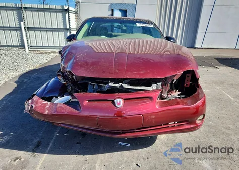 2001 Chevrolet Monte Carlo Ss z USA, uszkodzony, nr VIN 2G1WX15K519196622